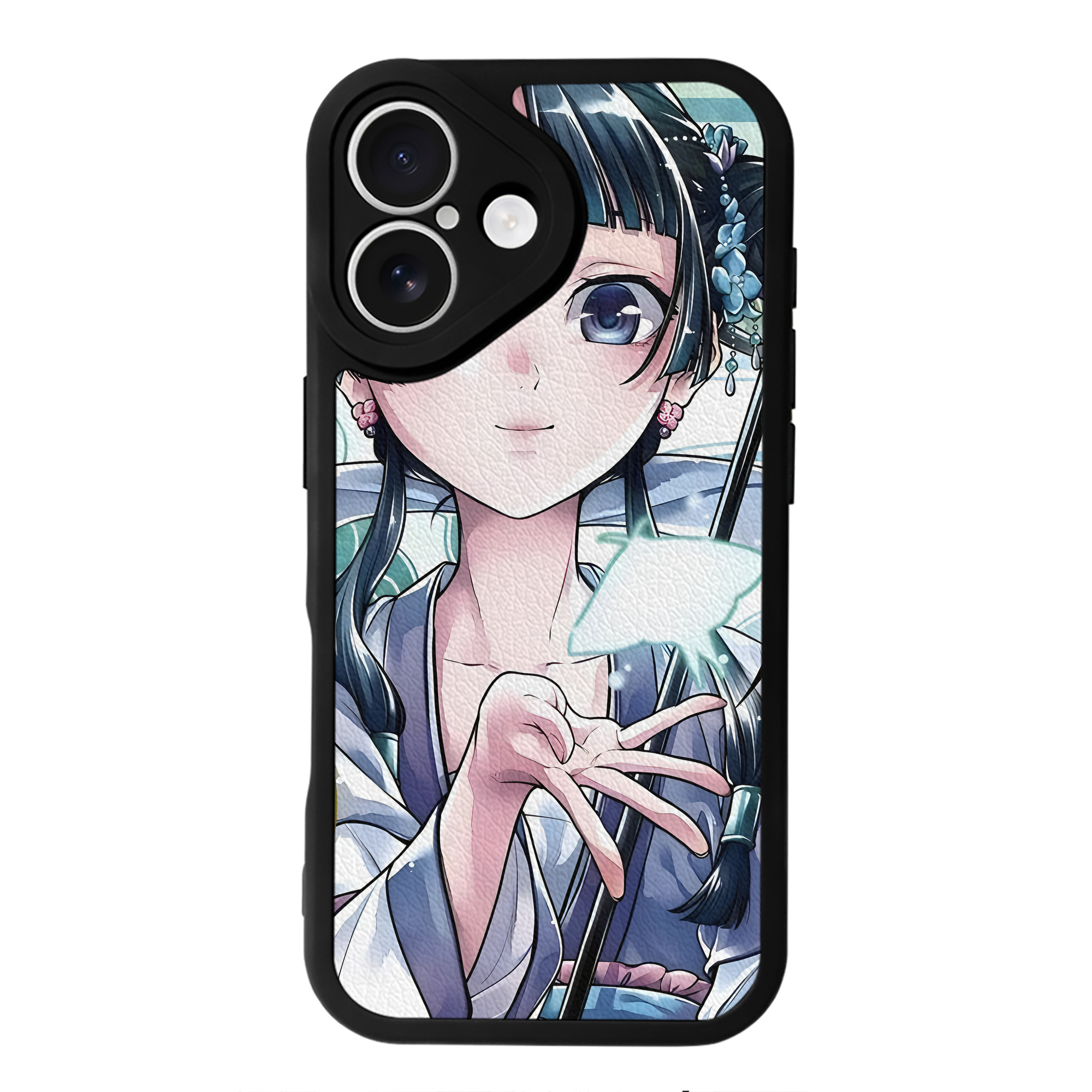 薬屋のひとりごと The Apothecary Diaries 【iPhone 16シリーズ対応】シリコンスマホケース（レザー調） 材質：シリコン